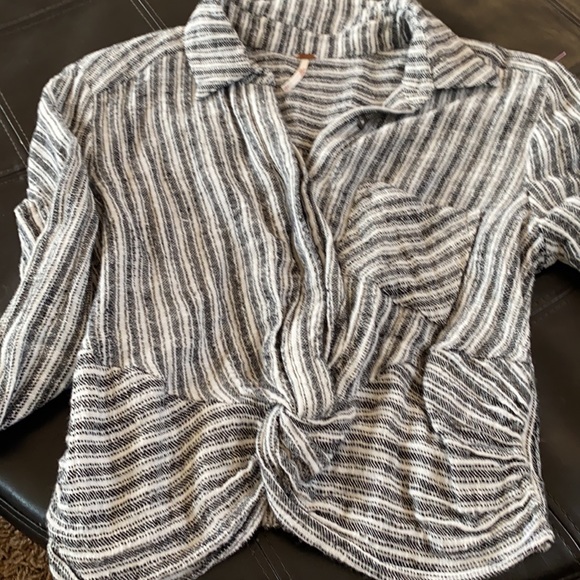 Free people Lust for Life Long Sleeve Crop Top - Picture 3 of 7